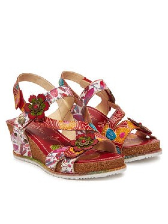 Laura Vita Sandały Bonito 27 Czerwony