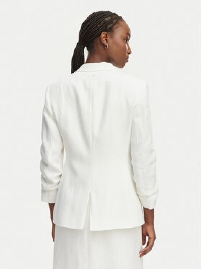 BOSS Marynarka Jia8 50557249 Biały Slim Fit