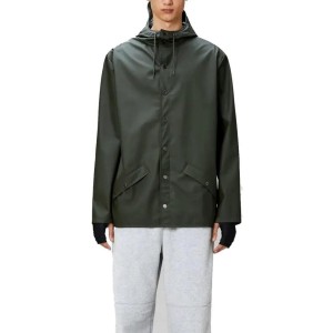 Kurtka RAINS 12010R LONG JACKET W3 Zielony