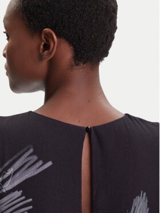 Desigual Kombinezon Art Floral 25WWPW04 Czarny Regular Fit