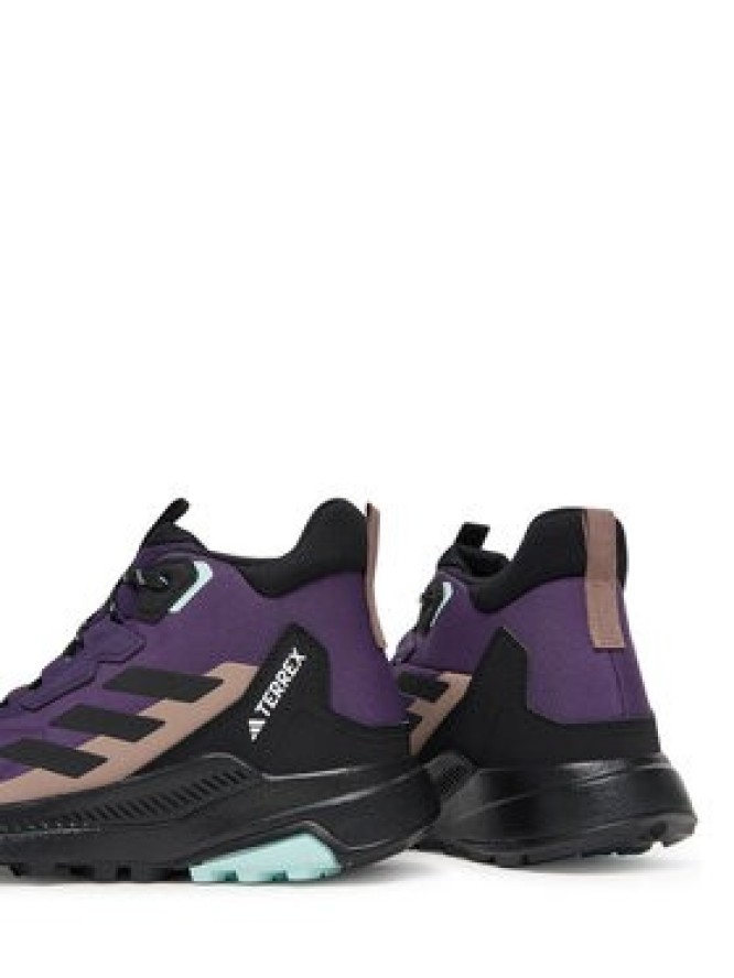 adidas Trekkingi Terrex Anylander Mid Rain.Rdy JQ9966 Fioletowy