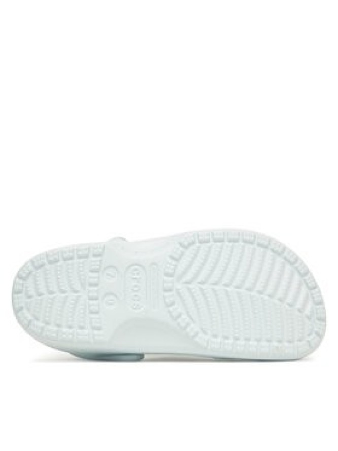 Crocs Klapki Classic Enamel Buckle Clog 213347 Niebieski jasny