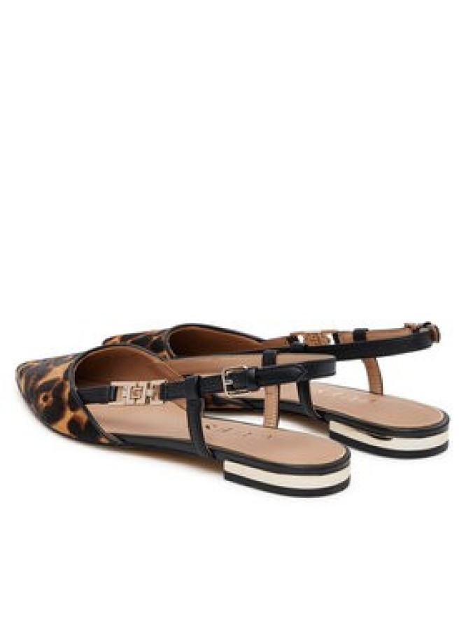 Guess Baleriny FLTFRY LEP05 Brązowy