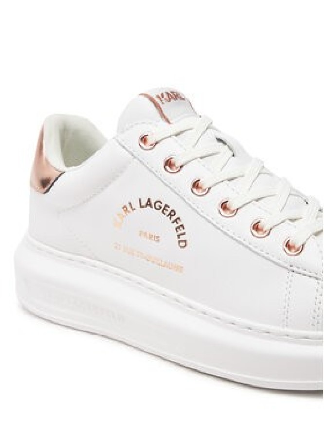 KARL LAGERFELD Sneakersy KL62538K Biały