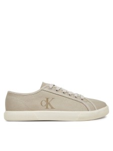 Calvin Klein Jeans Tenisówki Ess Vulc Low Cv Mg Wn YW0YW01762 Beżowy