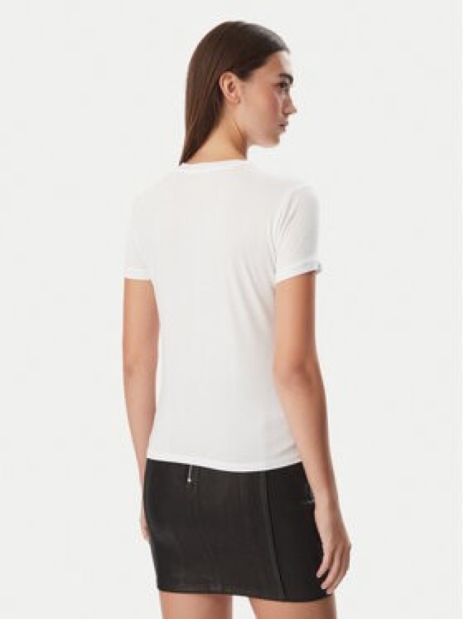 Guess T-Shirt W6YI12 K3751 Biały Slim Fit