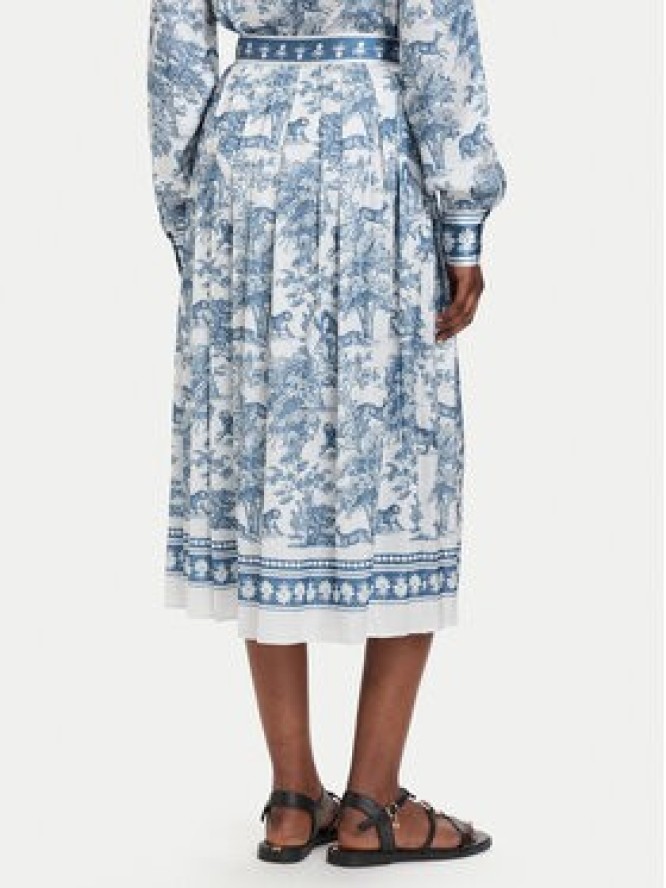 Fracomina Spódnica plisowana FS26SG2005W435K5 Niebieski jasny Regular Fit