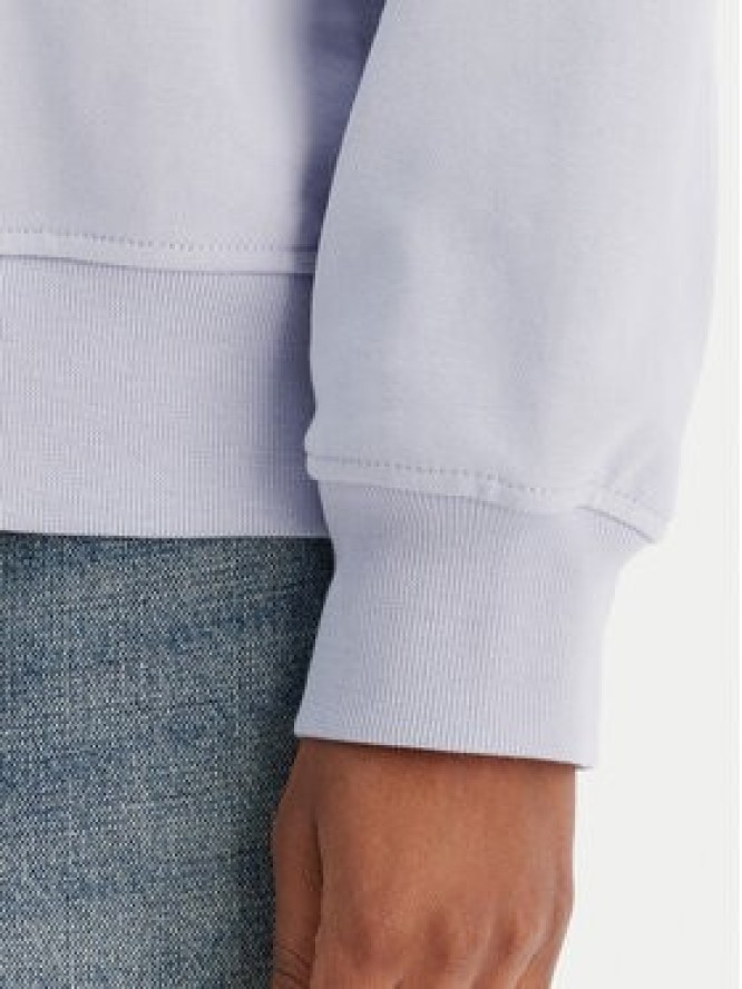 Calvin Klein Jeans Bluza Monologo LV047B234G Fioletowy Regular Fit