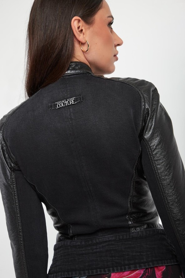 Kurtka damska skórzana VERSACE JEANS COUTURE