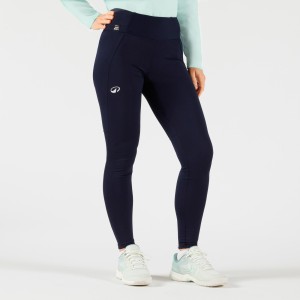 Legginsy tenisowe damskie Artengo Dry Hip Ball