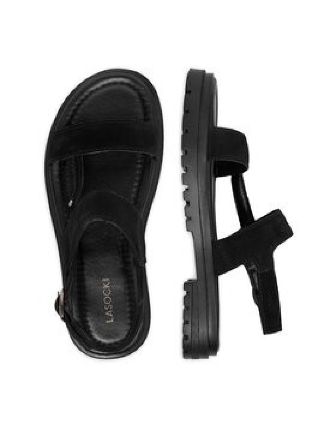 Lasocki Sandały CEO-WI34-3310-18650 Czarny