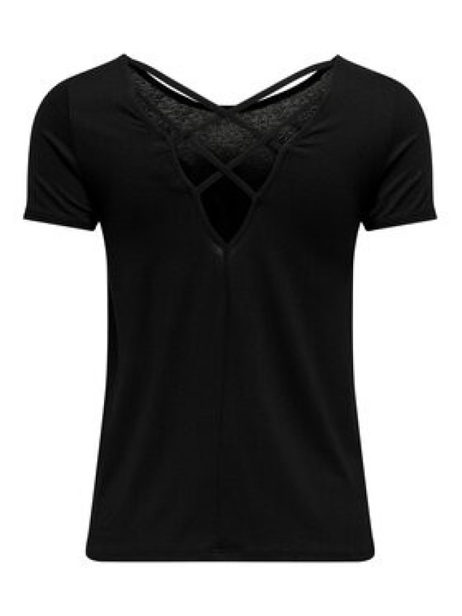 ONLY Bluzka Bera 15368588 Czarny Regular Fit