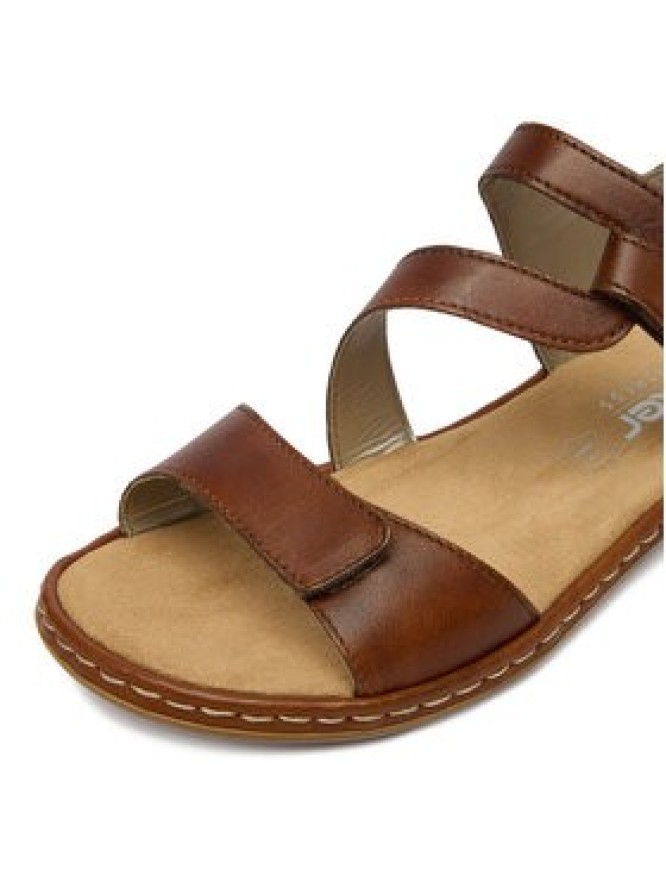 Rieker Sandały CEO-659C7-24 Brązowy