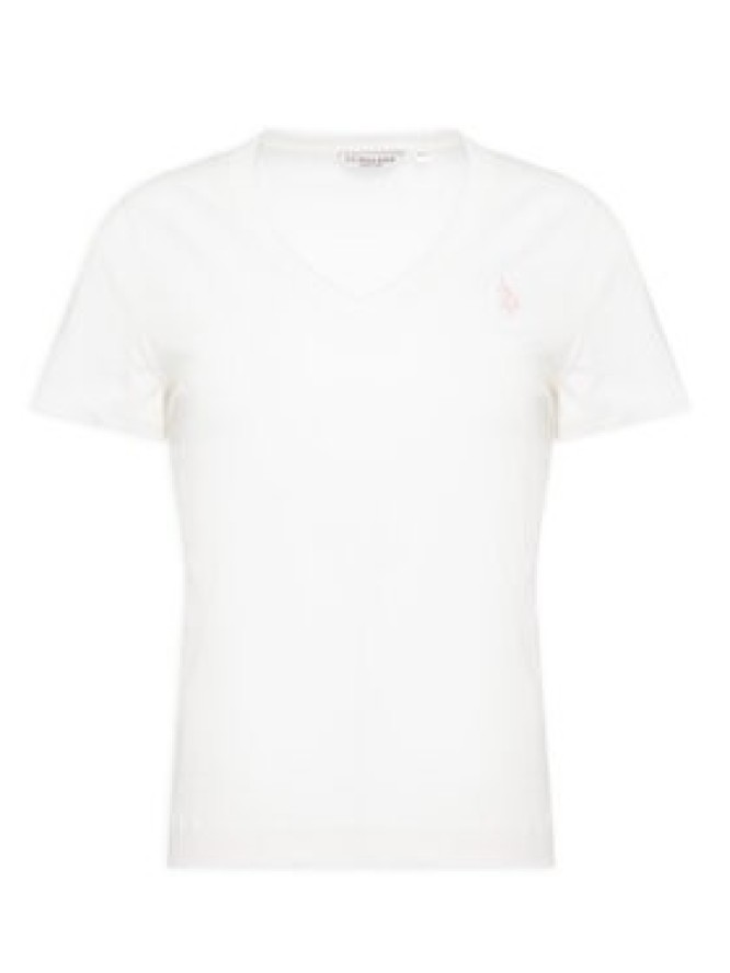 U.S. Polo Assn. T-Shirt WUP0635 Biały Classic Fit