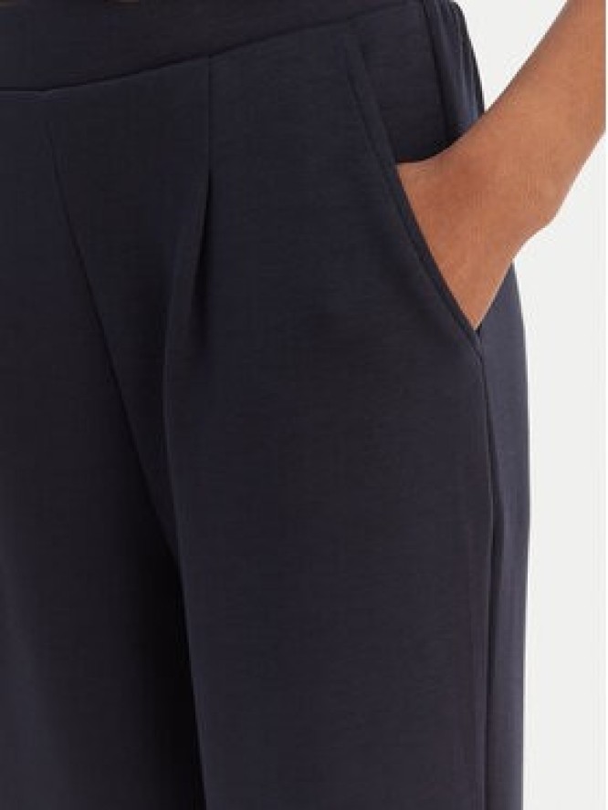 Vero Moda Spodnie materiałowe Hali 10339404 Granatowy Straight Fit
