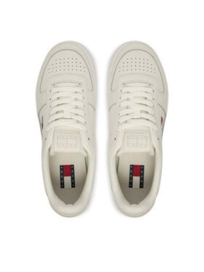 Tommy Jeans Sneakersy Archive '98 Retro EN0EN03131 Kremowy