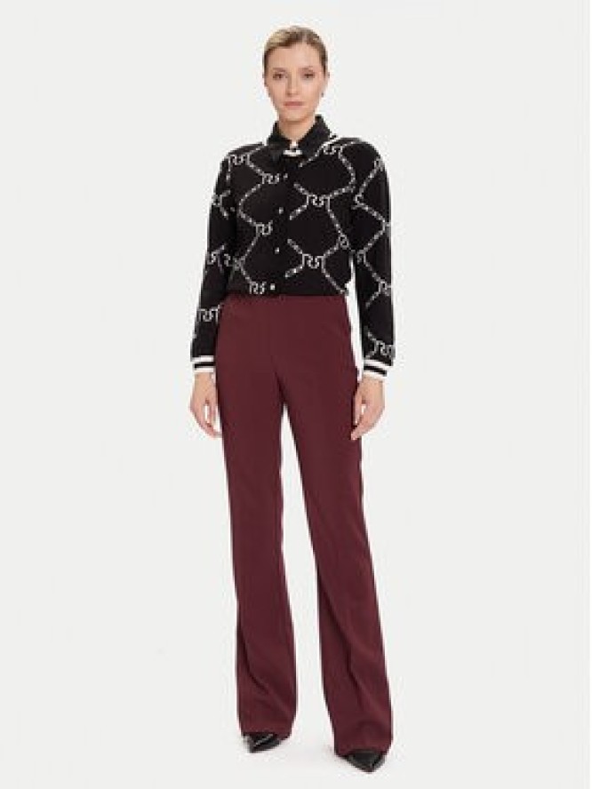 Rinascimento Kardigan CFM0012074003 Czarny Regular Fit