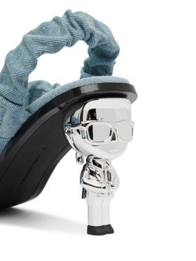 KARL LAGERFELD Sandały KL39116D Niebieski