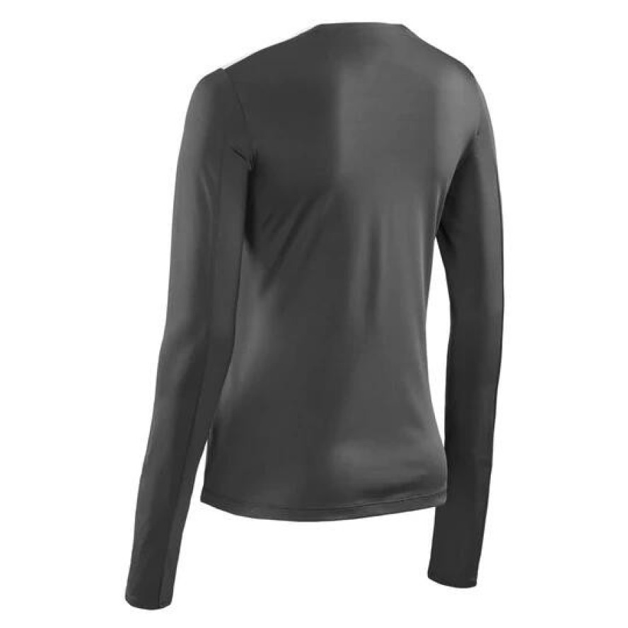 Koszulka sportowa z długim rękawem CEP Chevron damska