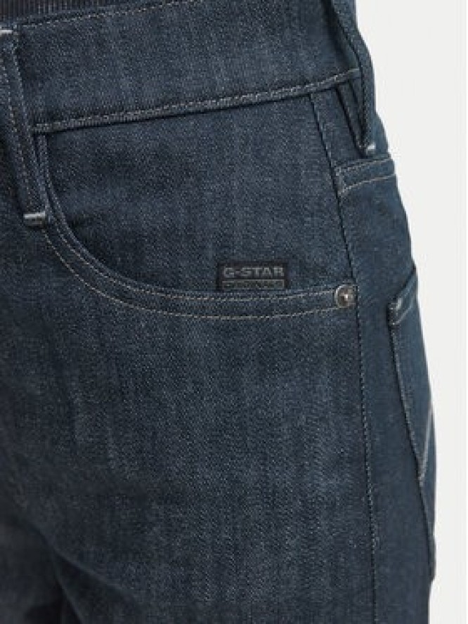 G-Star Jeansy Deck 2.0 D23591-D634 Granatowy Wide Leg