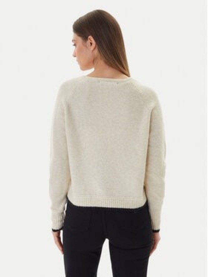 Vero Moda Sweter Aquarius 10331898 Beżowy Regular Fit