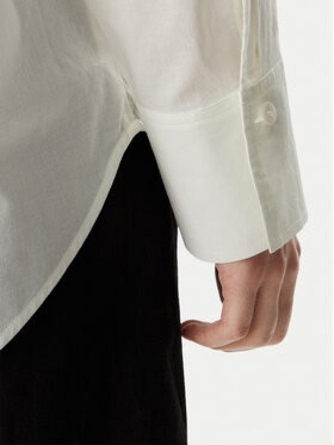 KARL LAGERFELD Koszula B2W46034 Kremowy Oversize