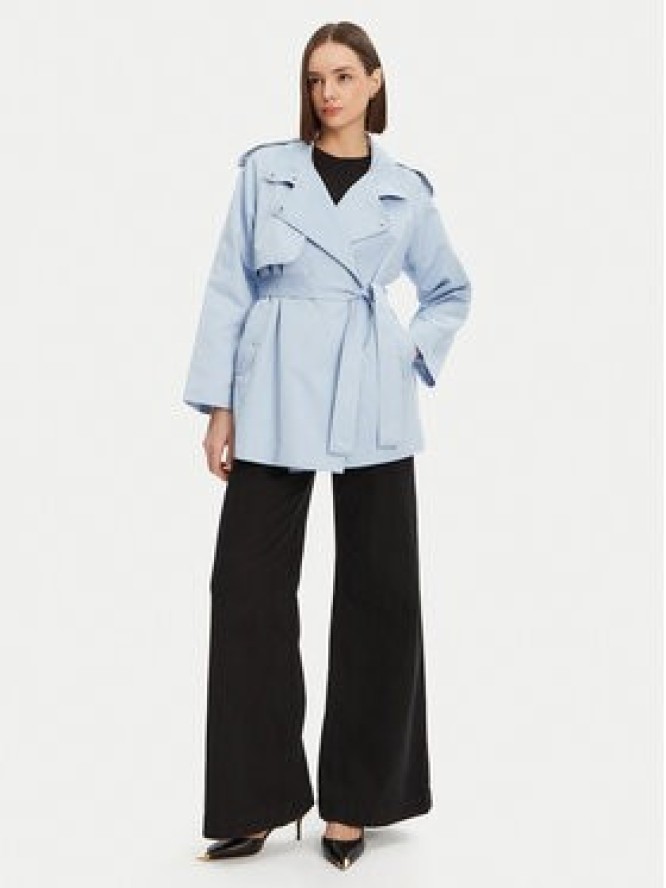 Morgan Trencz 251-GLINE Błękitny Relaxed Fit