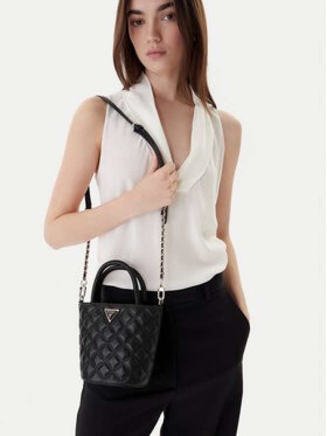 Guess Torebka Giully II Mini HWQG96 73760 Czarny