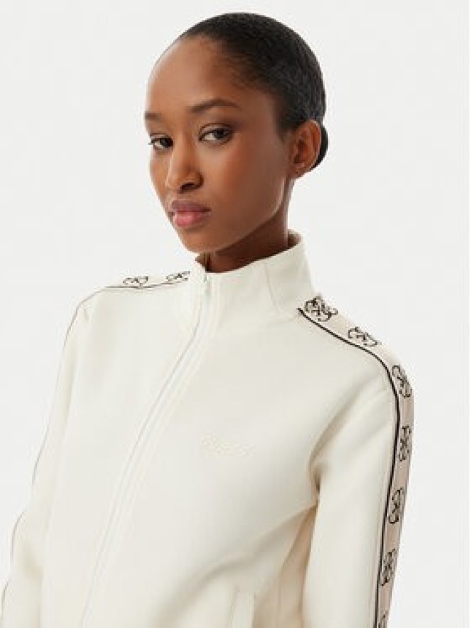 Guess Bluza V2YQ16 KB3P2 Écru Regular Fit