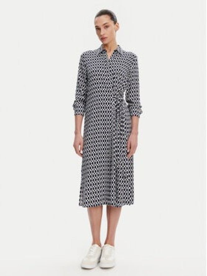 Olsen Sukienka koszulowa 13001803 Granatowy Regular Fit