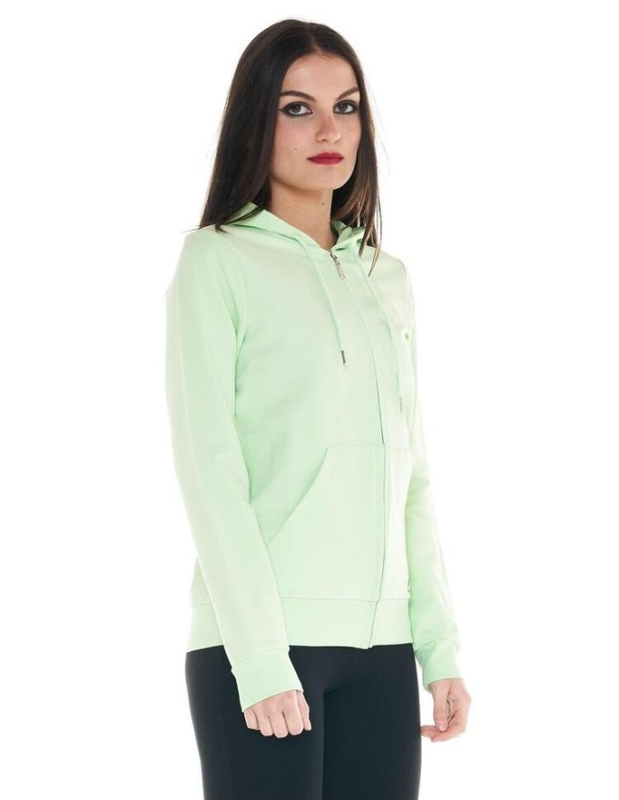 Damska podstawowa bluza z kapturem i zamkiem