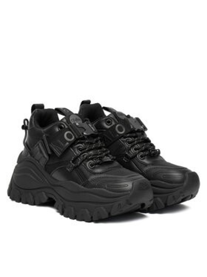 Buffalo Sneakersy Lola lace Up Com Lo 1636503 Czarny