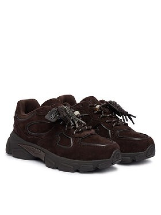 Guess Sneakersy FLFIRR SUE12 Brązowy ciemny