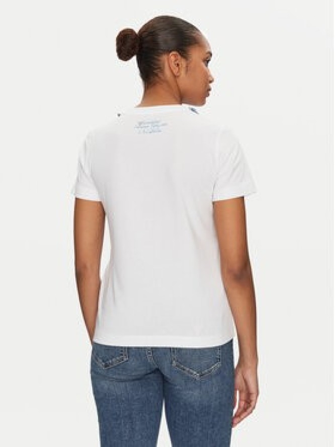 Guess T-Shirt W5GI03 I3Z14 Biały Regular Fit