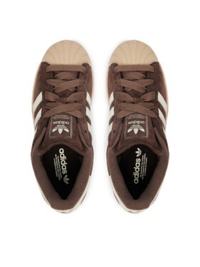 adidas Sneakersy Superstar II IH9314 Brązowy