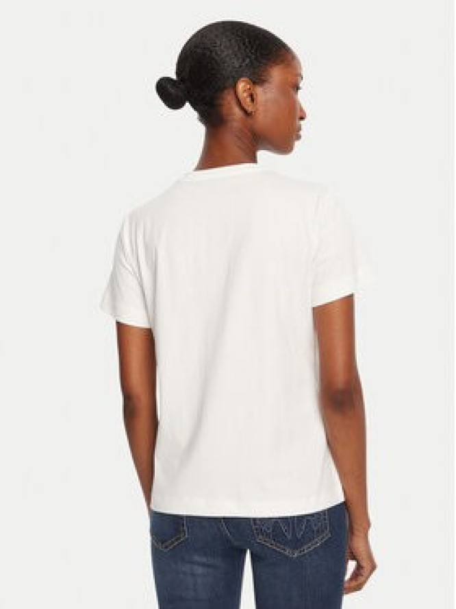 PINKO T-Shirt Quentin 103320 A2RN Biały Regular Fit