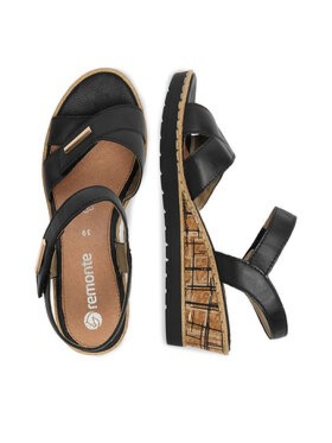 Remonte Sandały CEO-R6266-00 Czarny