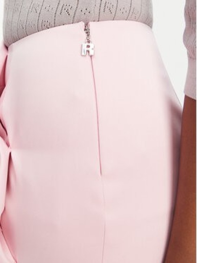 ROTATE Spódnica mini 1137841011 Różowy Slim Fit