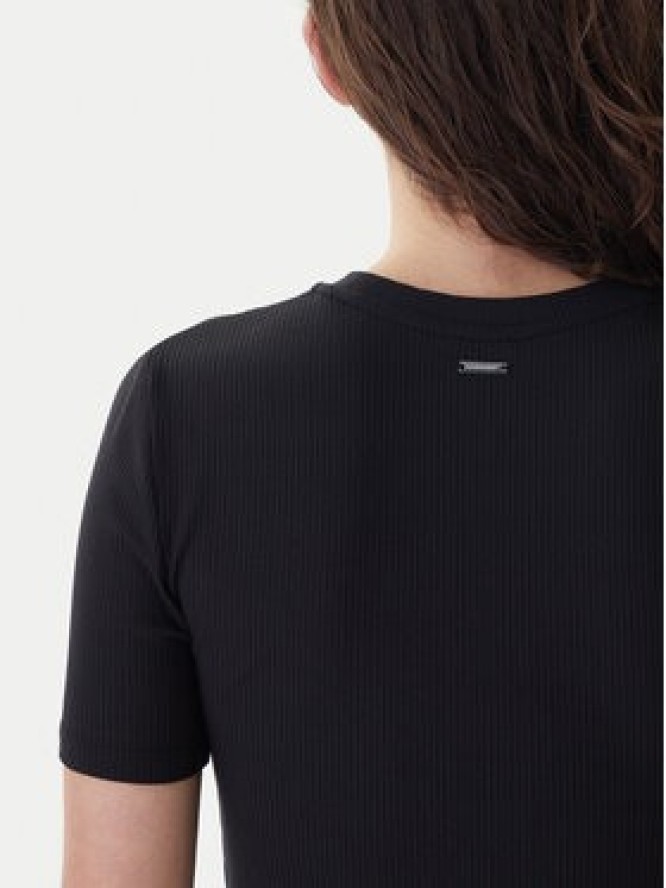 Calvin Klein T-Shirt LV044D246G Czarny Slim Fit