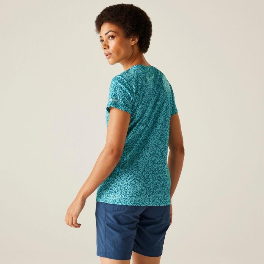 Damska koszulka turystyczna z krótkim rękawem Fingal Edition