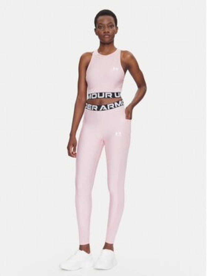 Under Armour Legginsy HeatGear 1388693 Różowy Slim Fit