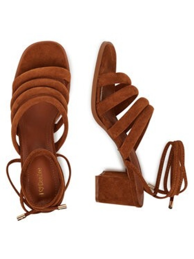 DeeZee Sandały XFV28178-D1 Brązowy