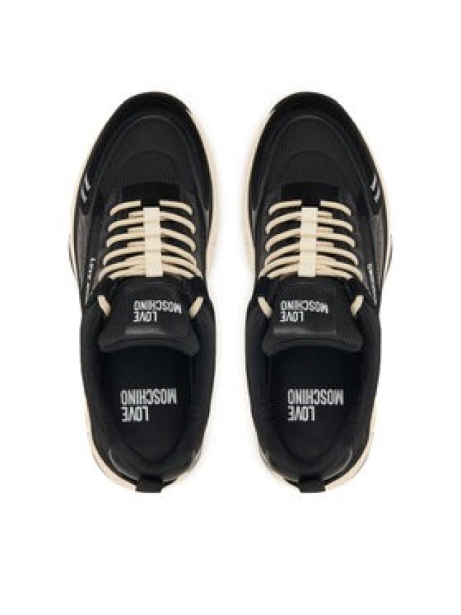 LOVE MOSCHINO Sneakersy JA15426G1PIQO00A Czarny