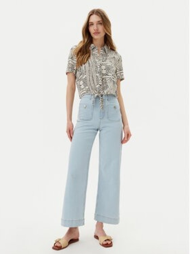 Vero Moda Koszula Menny 10303694 Beżowy Relaxed Fit