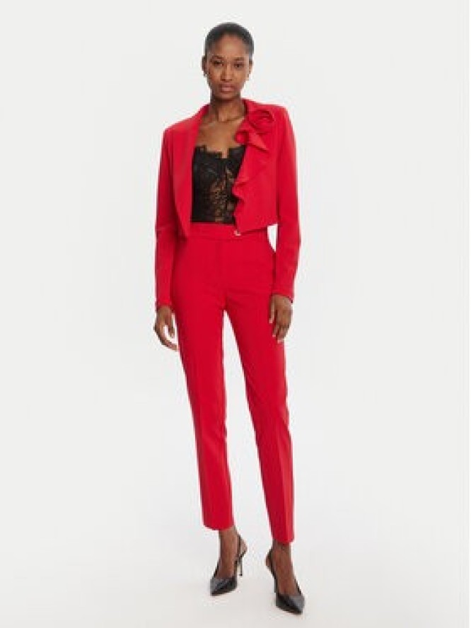 Rinascimento Bolerko CFC0126217003 Czerwony Regular Fit