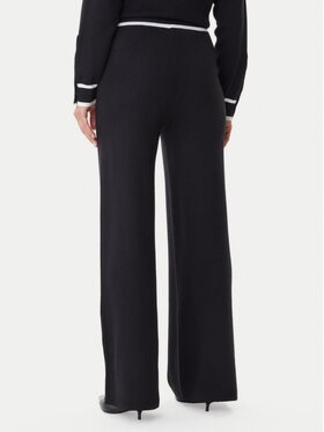 Liu Jo Spodnie dzianinowe TF5252 MS59L Czarny Regular Fit