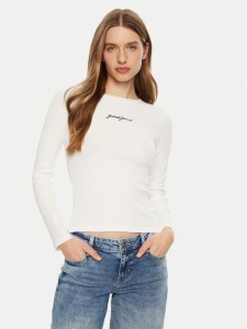 Guess Jeans T-Shirt W5RI58 KA0H1 Biały Regular Fit