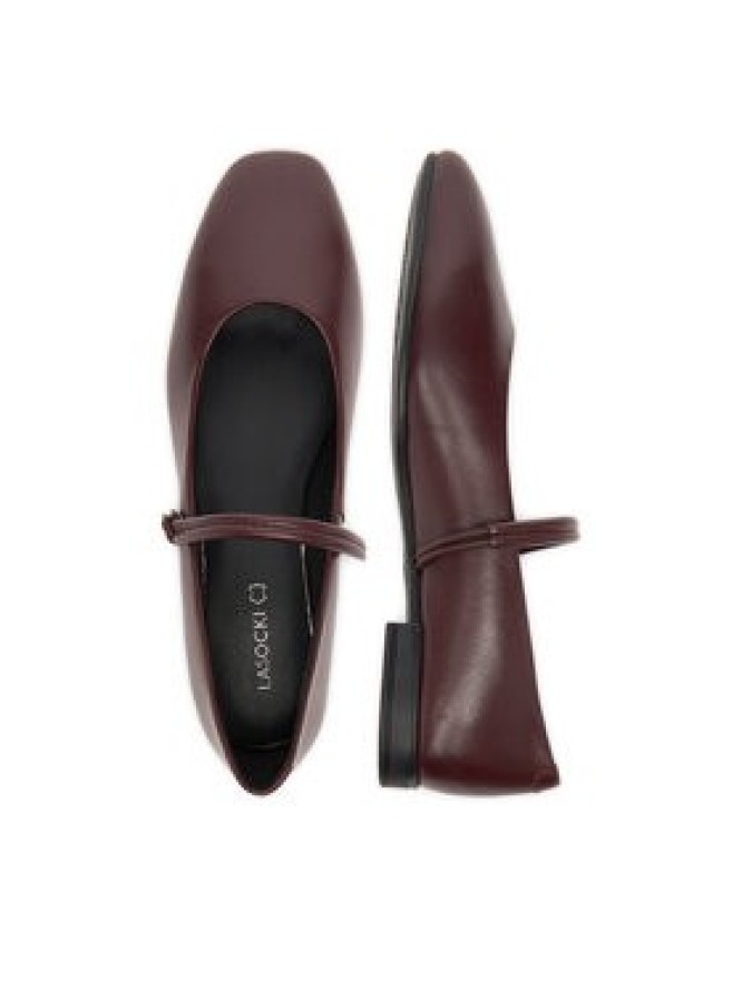 Lasocki Baleriny CEO-RST-ROMI-64 Bordowy