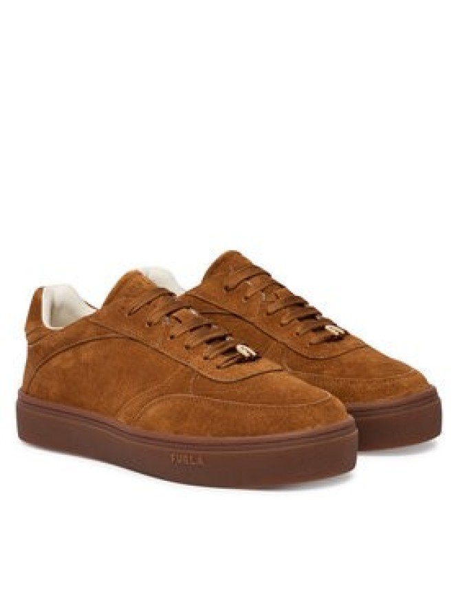 Furla Sneakersy Allegra Lace-Up YM53ALG BX0579 BD 03B00 Brązowy