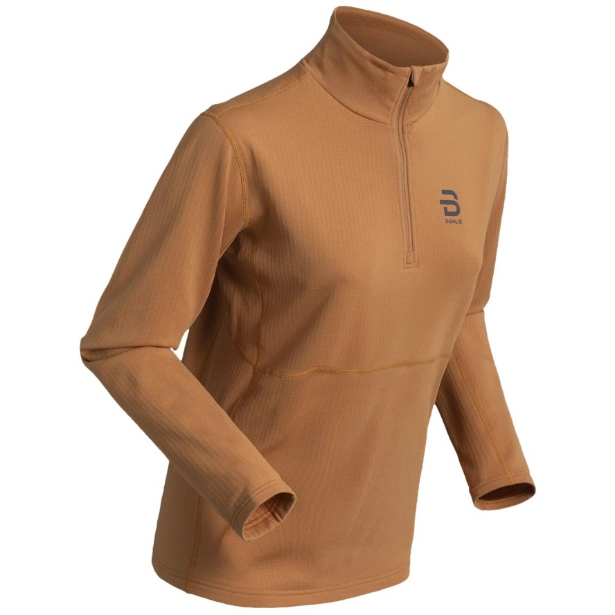 Kobiece podkoszulki pół-zip Daehlie Sportswear Pace